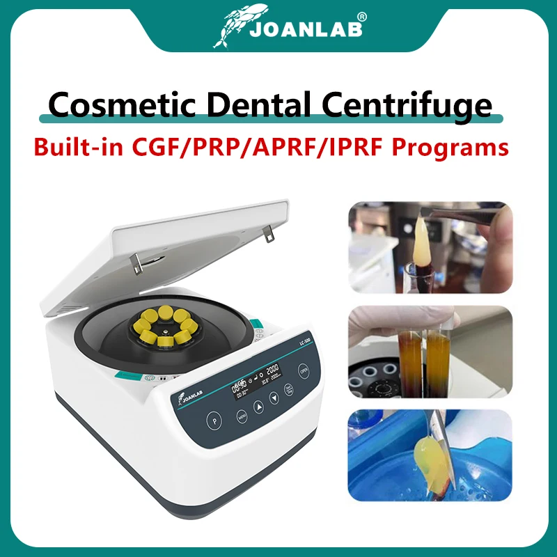 JOANLAB Prp Centrifuge Machine Cgf Plasma Centrifuge Laboratory For 2/5/10ml Blood Collection Tube And 15/50ml Centrifuge Tube