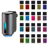 Ambientador para coche, tres resistencias ajustables, máquina de aromaterapia para coche, fragancia de perfume ambientador portátil