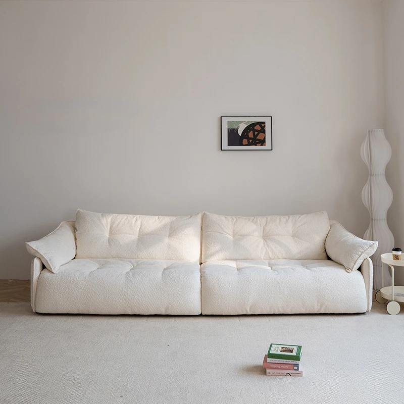 Sofás individuales blancos para sala de estar, sofás reclinables seccionales minimalistas para sala de estar, dormitorio, bonito Sillon Cama, muebles de moda