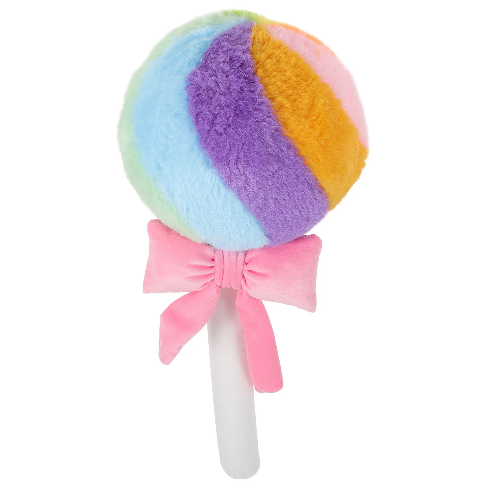 Lollipop Photo Rainbow Pillows for Girls Baby Boy Room Decor Theow Plush Stuffed Nursery Decoration Bed Candy Animal Kids