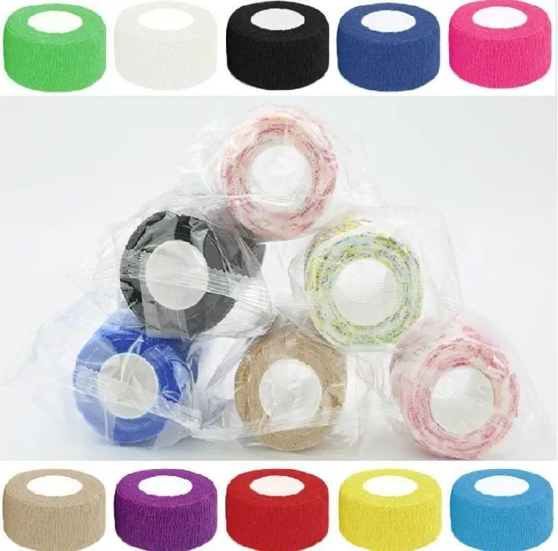 10pcs Elastic Therapeutic Waterproof Muscle Support Adhesive  Tape Bandage Fitness Football Knee Tape