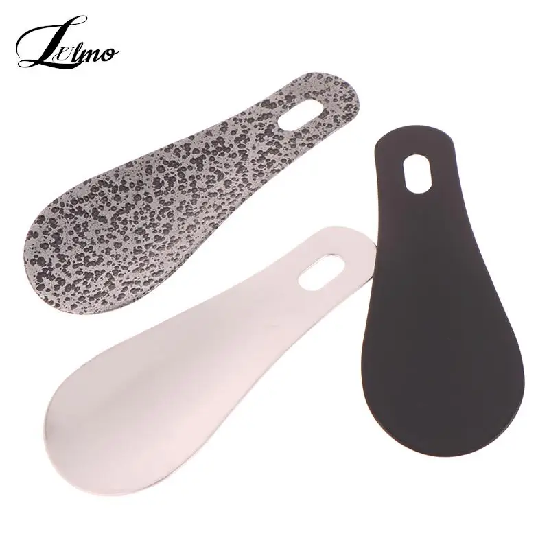 1 buah sepatu Metal Stainless Steel 10.3cm, sepatu klakson sendok sepatu pengangkat sepatu profesional