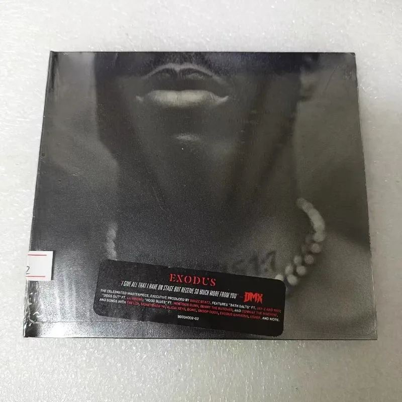 

DMX Exodus Pop Music CD Album Walkman Car Record Gift Box Party Music Collectible Car Stereo Gift For Music Lovers