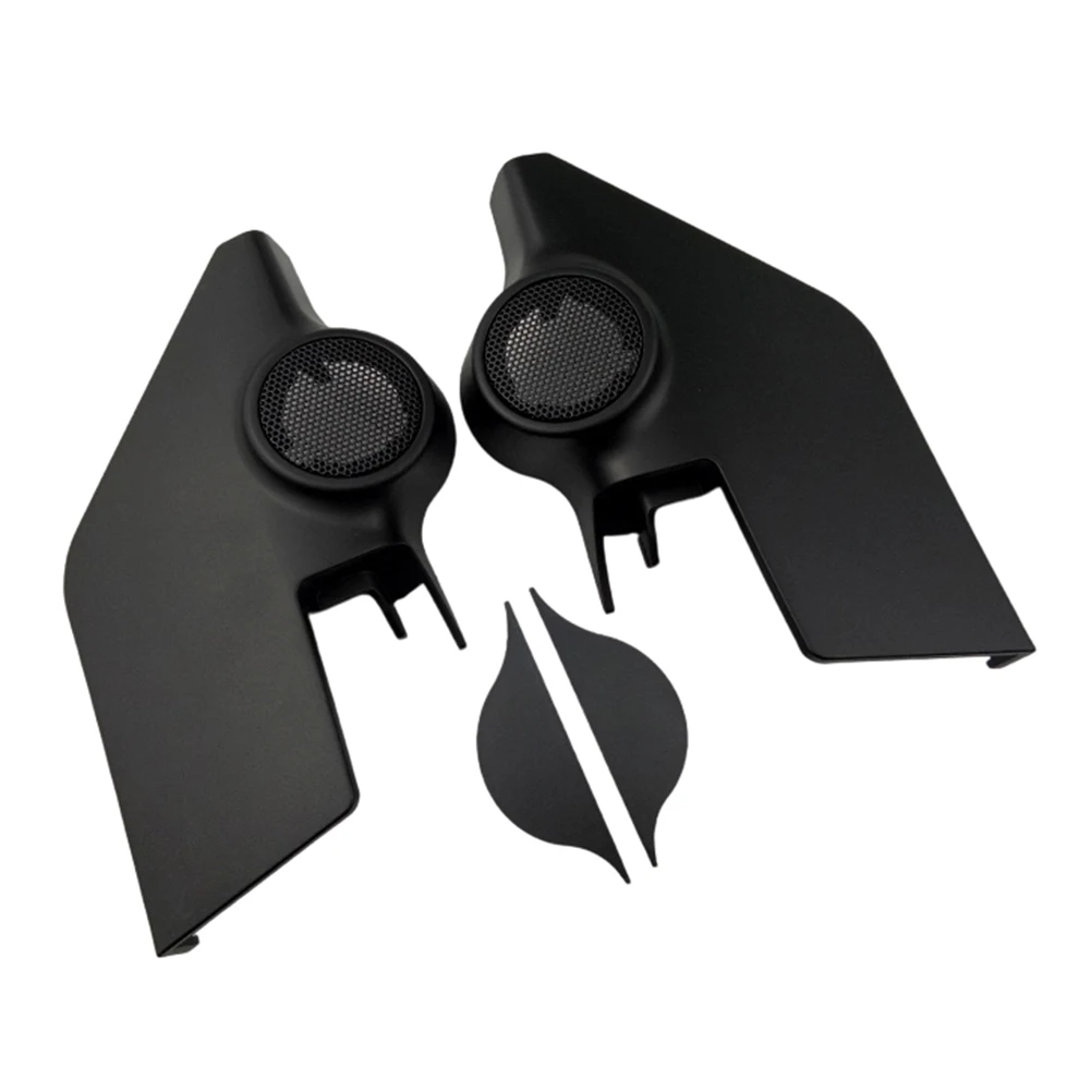 Car Audio Upgrade A-pillar Tweeter High-quality Car Tweeter Cover Audio Speaker Cover Pressure-resistant Design