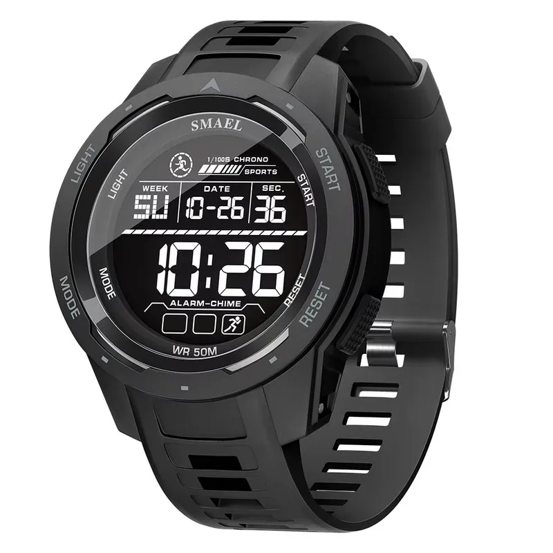 2026 New High Quality Casual Sports Watch Simple Night Glow Digital Watch Large Screen Electronic Watch Outdoor Sports