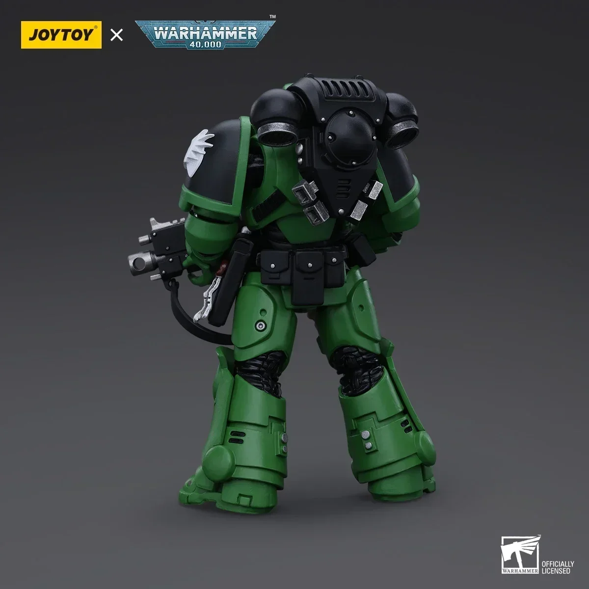 [Em estoque] JOYTOY Warhammer 40k 1/18 Figuras de ação Salamandres Intercessors Irmão Haecule Sergeant Modelo de coleção Tsek'gan