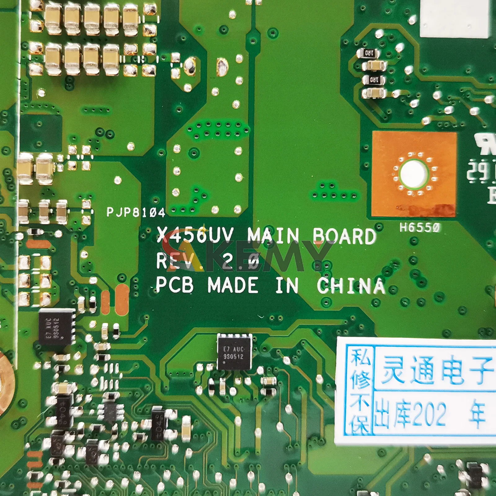 Placa base para ordenador portátil X456UA para ASUS VivoBook X456UVK X456UF R457U F456U X456U X456UB X456UQK A456U con CPU I3 I5 I7