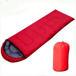 Warm Sleeping Bag Single Travel & Outdoor Envelope Sleeping Bag Thickened Portable Adult Camping Camping Emergency Sleeping Bag