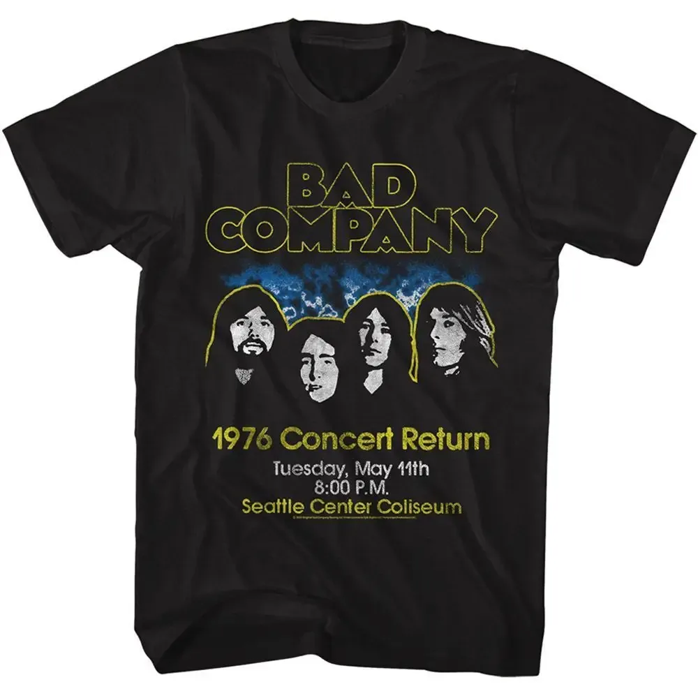 Bad Company Concert Return Music T Shirt