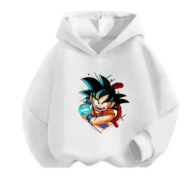 Sweat-Shirt à Capuche pour Bébé Garçon et Fille de 2 à 12 Ans, Vêtement de Printemps, Motif Dragonball OupillGoku, Y-Boy, 2024