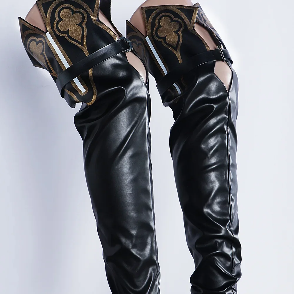 [Wetrose]In Stock Black Swan Honkai Star Rail Cosplay Costumes 	 زي تنكري بجعة سوداء مع شعر مستعار ، طقم كامل ، ملبس عيد الميلاد في عيد هالوين ، راوي الحظ ، سكة بحر ستار ، ذهبي ، هونكاي ، فضي