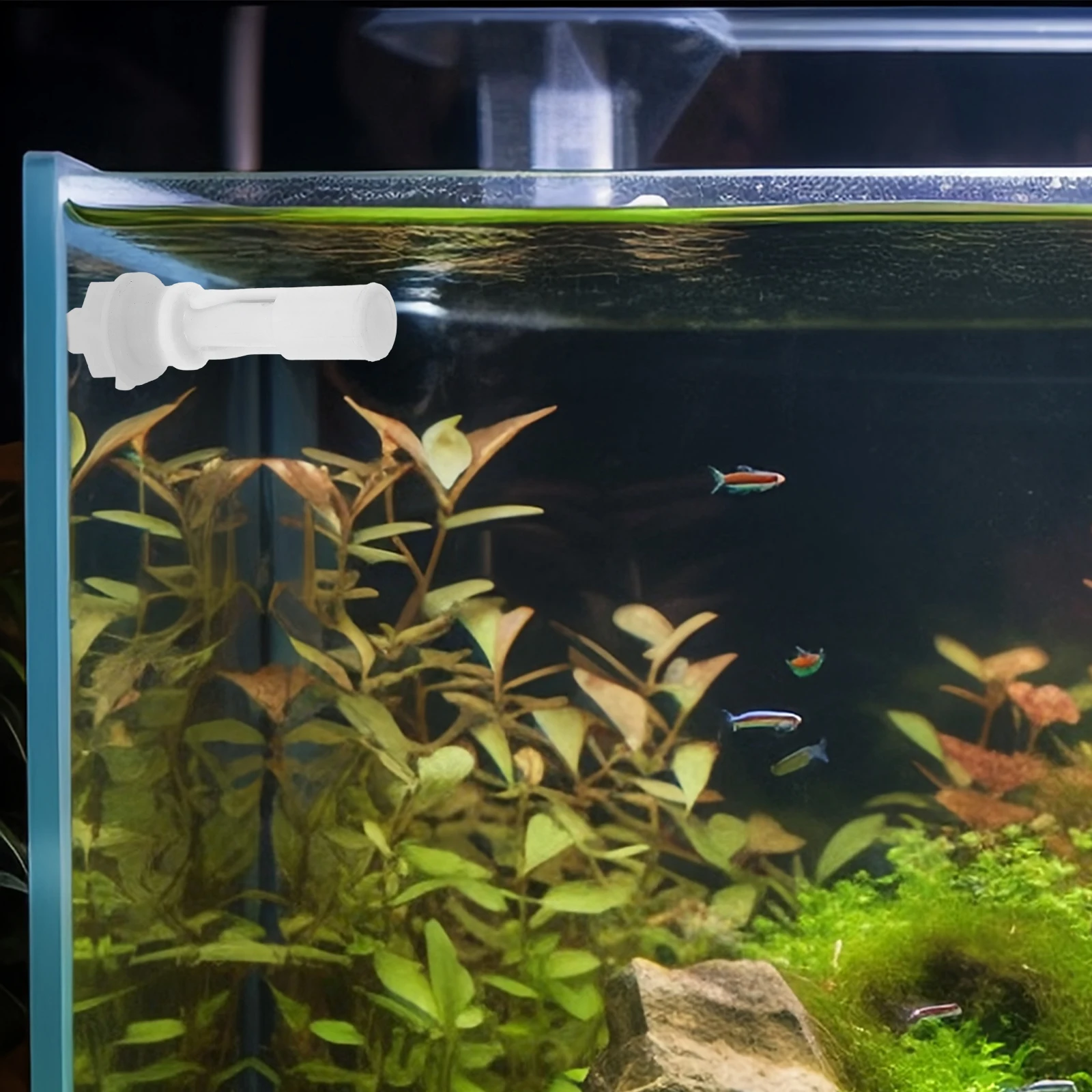 

Side Mount Float Ball Switch Water Level Sensor Tank Pool Aquarium White PP Liquid Indicator Design Easy Install Fish