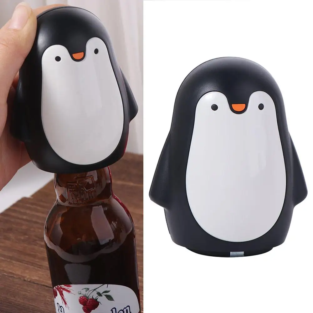 

Gift Automatic Penguin Bottle Opener Push Down Labor-saving Soda Cap Opener Multifunctional Creative Bottle Cap Remover Summer