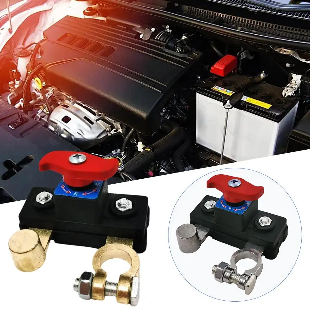 Interruptor de desconexão da bateria do carro 12V/24V ﻿ Disjuntor anti-power off vazamento, protetor automático manual, peças automotivas universais