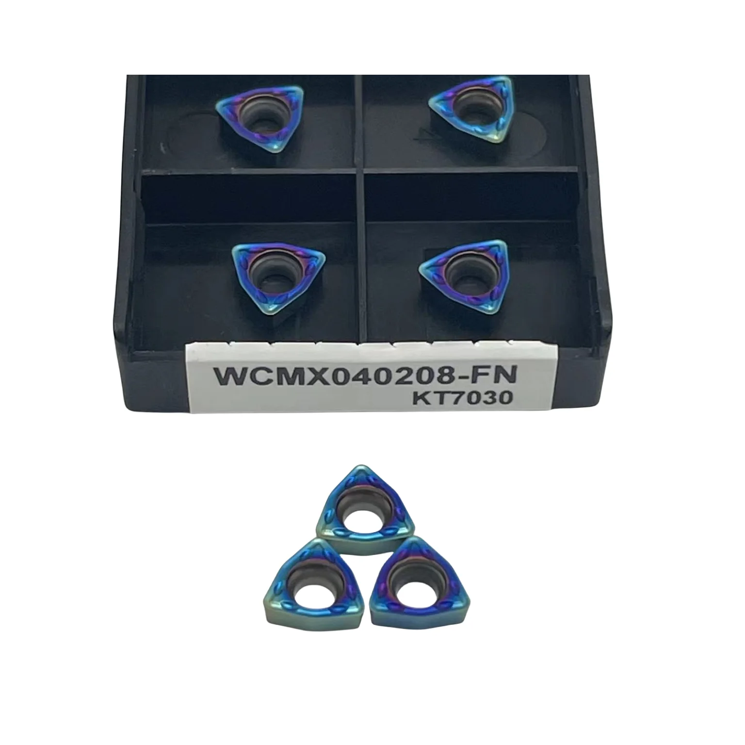 高速紫カーバイドドリルビット、ステンレス鋼、wcmx040208、acz330
