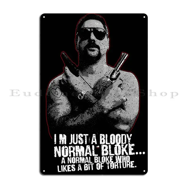 Chopper Mark Brandon Read Gangster Anti H%C3%A9ros Metal Signs Garage Wall Decor Iron Cinema Painting Tin Sign Poster