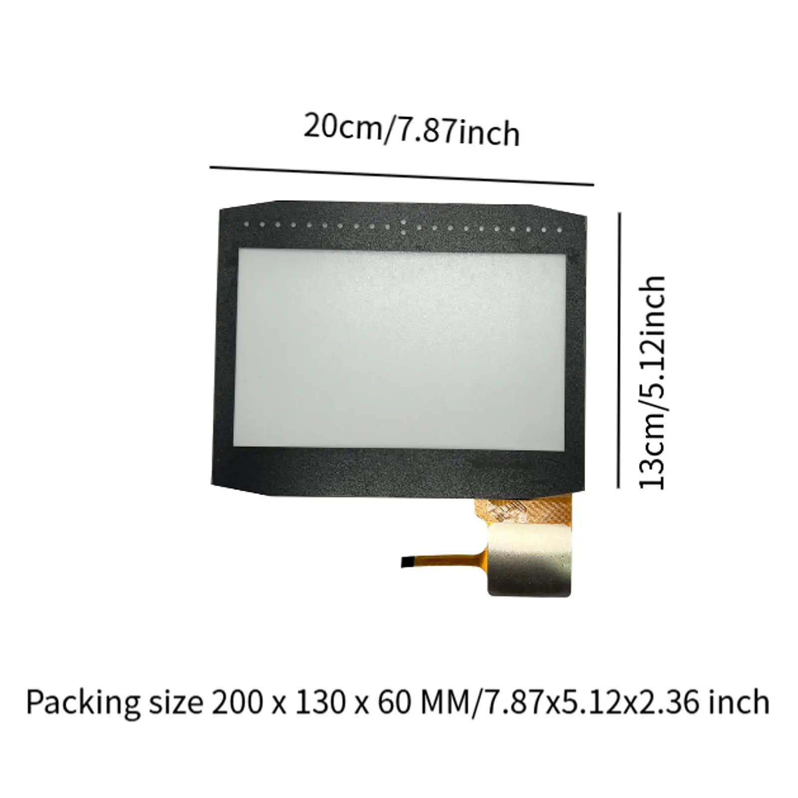 Touch Screen Panel Professional Capacitive Touchpad High Performance for GPS Agres Isoview Isopoint 30 31 2021 Accessories images - 6