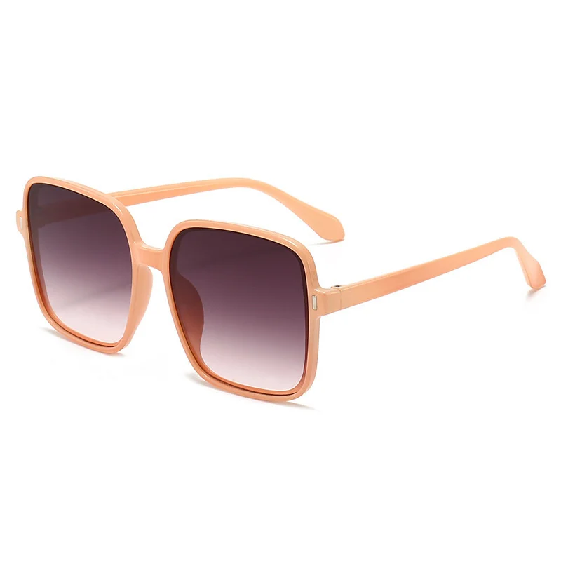 Gafas de sol cuadradas grandes para mujer, protección UV, INS, Tiktok rojo, transmisión en vivo, nuevas