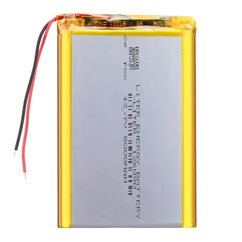 8000mAh Lithium Polymer Battery for Power Bank Liter energy battery