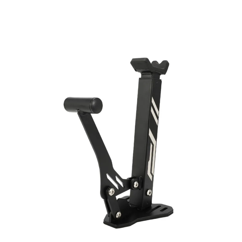 

Motorcycle starting frame portable folding, double rocker arm maintenance tool