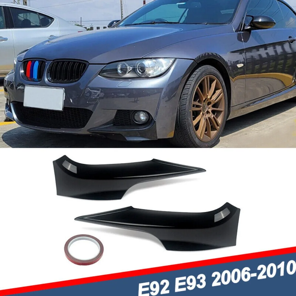 

Gloss Black Front Splitter Lip For 2006-2010 BMW E92 E93 328i 330i 335i M-Sport United States