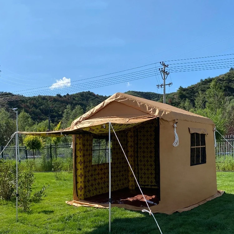 Most Popular Customized Arab Inflatable Winter Camping Tent Saudi Arabic 4*4 Desert Waterproof House Outdoor Tent air Tent