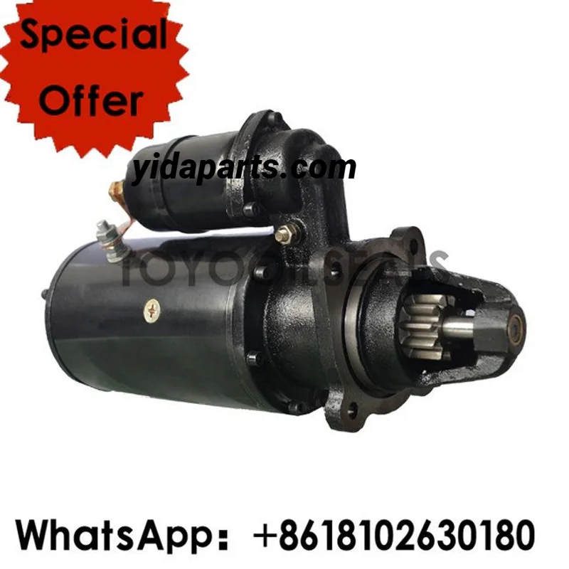 Motor starter 24v 10t OE NO. 612600090340 Engine hot Sale in Africa for WEICHAI WP10 Loader