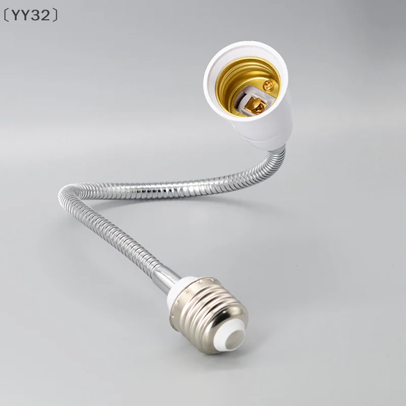 [-YY32] E27 إلى E27 قاعدة مصابيح موسع 180 مللي متر حامل مصباح محول E27-E27 لهب مصباح محول مأخذ التوصيل لمبة الضوء