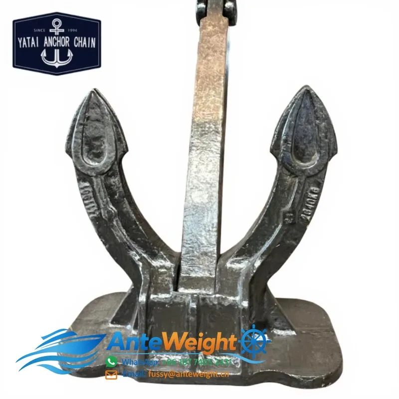 Casting Steel Boat Anchors 50-29000kg Spek Anchor for Marine Offshore Ship Factory Price