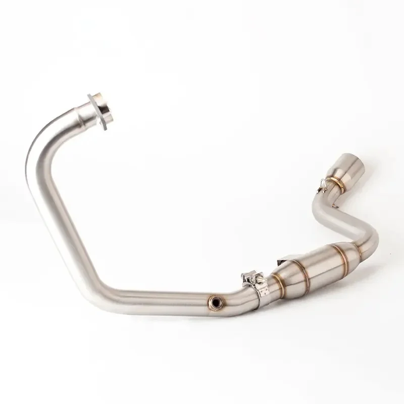 For Suzuki GIXXER 155 GSX150F SF155 Motorcycle Modified Slip‑on Exhaust Front Connection Link Pipe