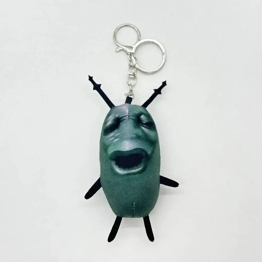 20cm Plankton Meme figura de Anime de peluche de dibujos animados abstractos divertidos PP algodón colgante llavero muñeca modelo ornamento regalos Juguetes