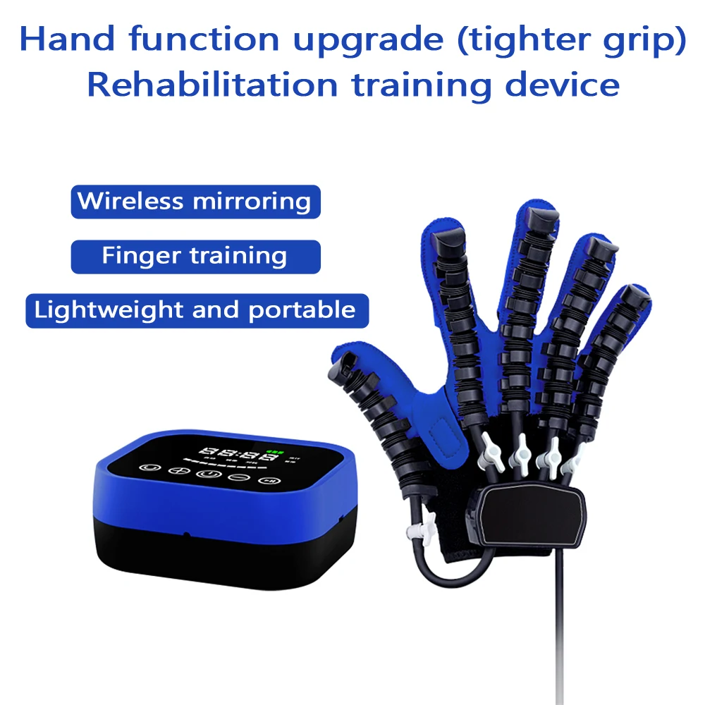 Finger and hand exercise for hemiplegia patient,Rehabilitation robot glove,Physical therapy for hand recovery  training