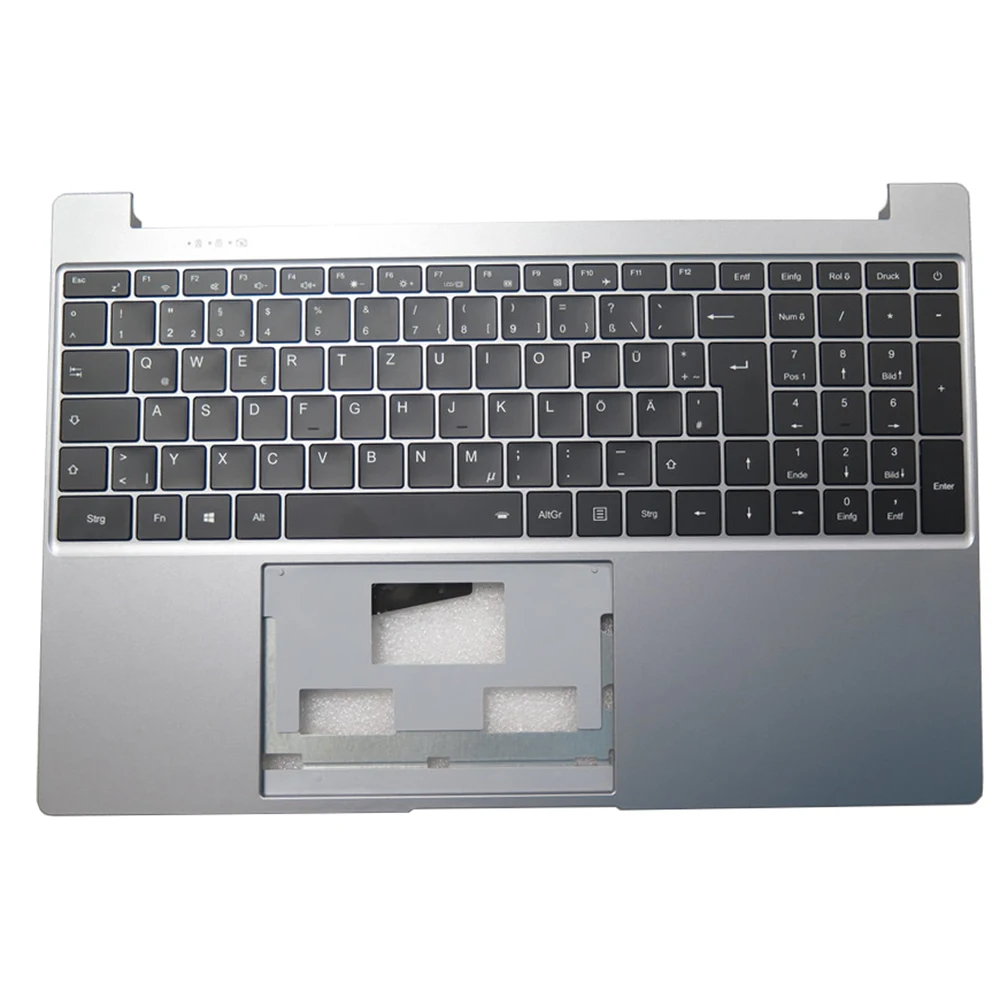 

Laptop PalmRest&keyboard For MEDION AKOYA NB019-6 UK YMS-0091-E UK Gray Top Case Black German GR With Backlit