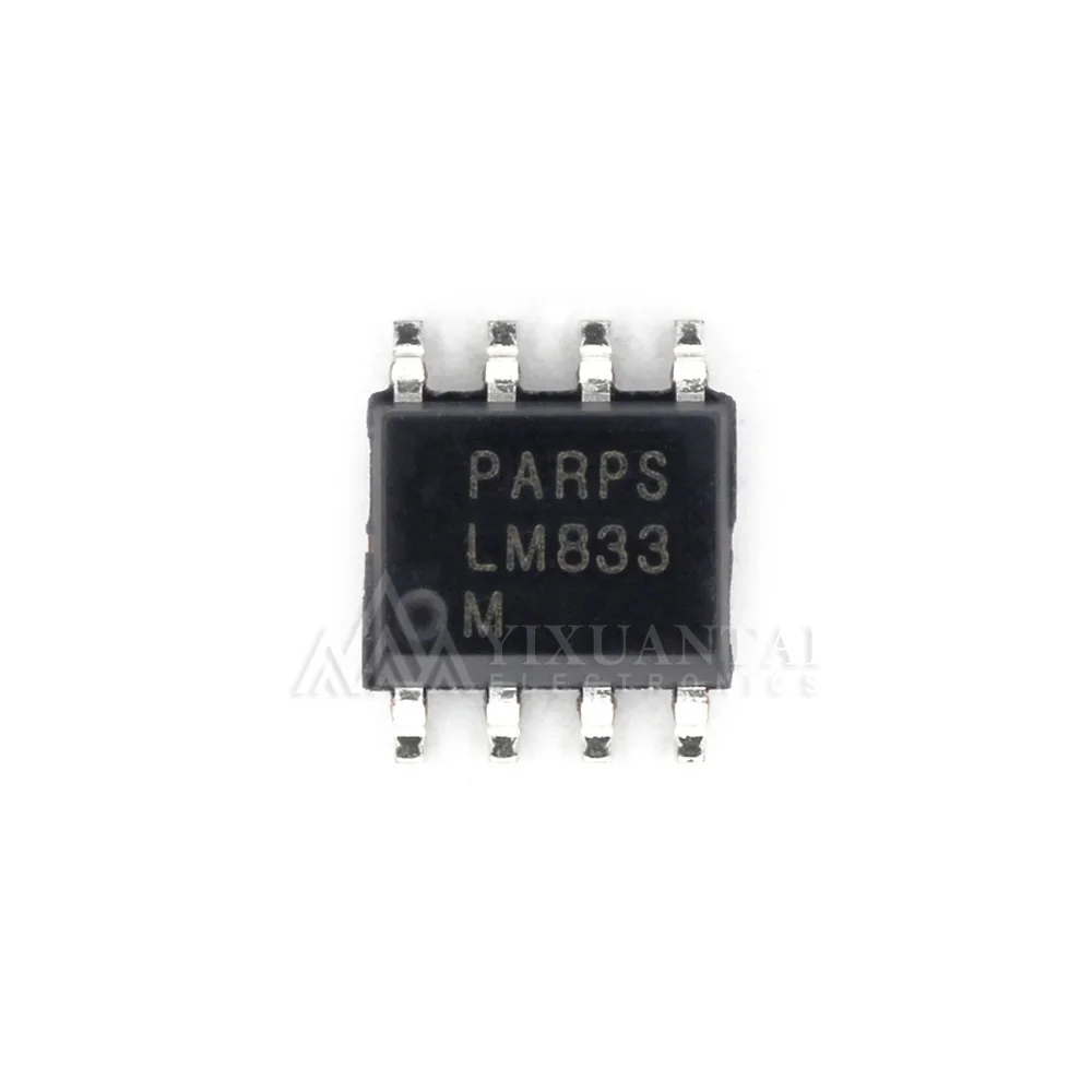 10-50pcs/lot NEW Original LM833DR LM833DT LM833MX  LM833N   IC AUDIO 2 CIRCUIT 8SOIC LM833