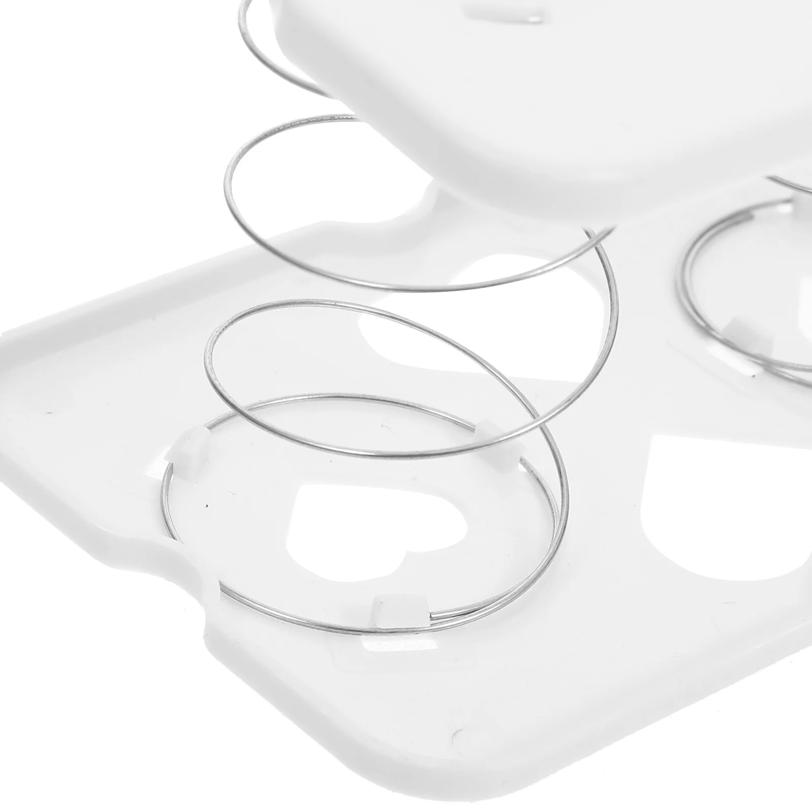 

2Pcs Tissue Spring Support Spring Support For Tissue Box Sturdy Bracket Kitchen Paper Holder Dispenser Elastic Stretcher ABS
