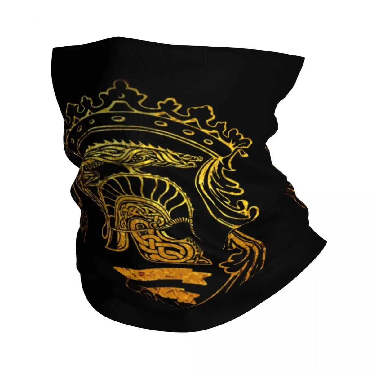 Spartan Bandana Neck Gaiter Printed Balaclavas Wrap Scarf Multifunctional Cycling Fishing Unisex Adult Windproof