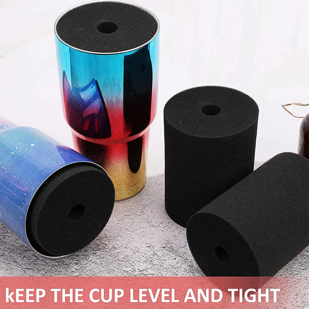

8 Pcs Rotating Sponge Tumbler Cup Turner Inserts for Turners Tumblers Sponges Water Bottle Spinner