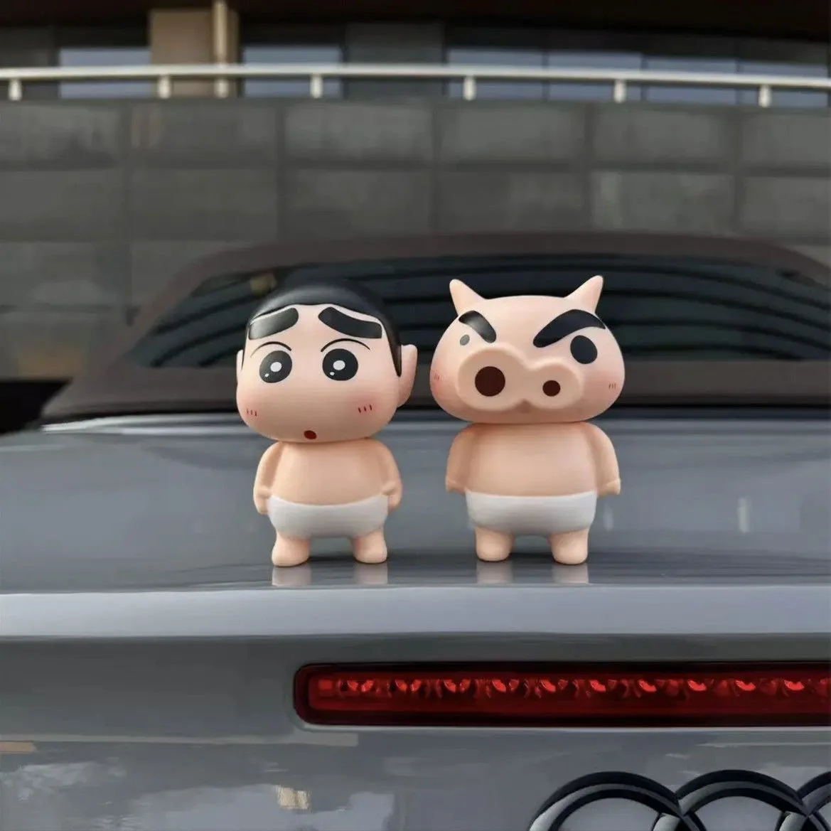 13CM Nowe Anime Crayon Shin-chan Buriburizaemon kawaii Figurki Akcji Model PVC Ozdoba Dekoracja Samochodu Zabawki Lalka Prezenty