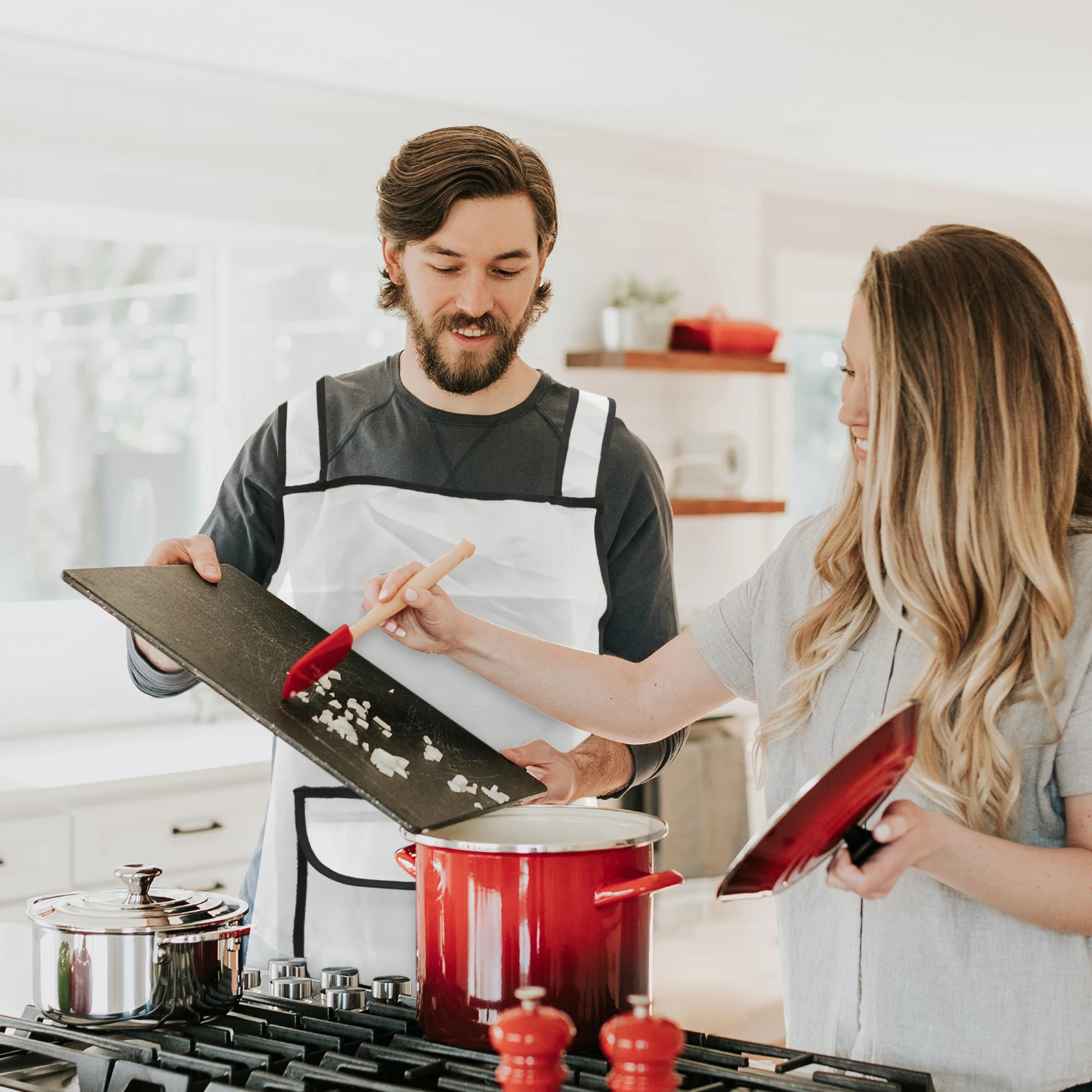 

Oil Resistant Clear Apron Heavy Duty Tpu Transparent Cooking Apron Kitchen Supplies Reusable Protective Gear