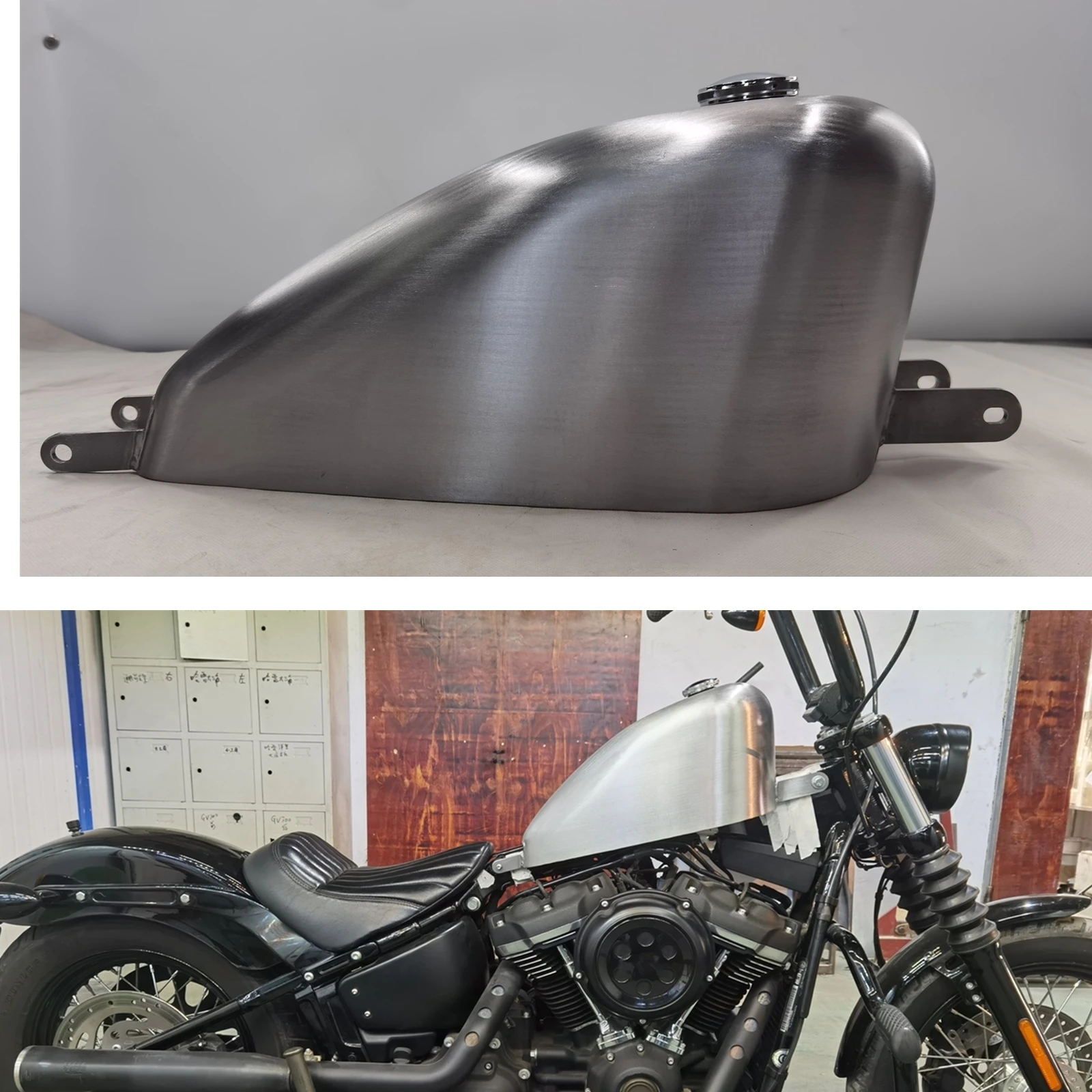 

For Harley Softail 2018-2022 All Models 12L Motorcycle Petrol Gas Fuel Tank