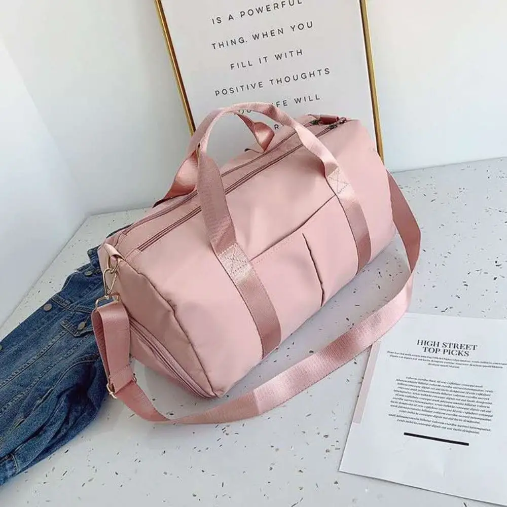 

Large Capacity Duffle Travel Handbag Dry Wet Separation with Shoe Compartment Gym Sports Bag Durable Waterproof