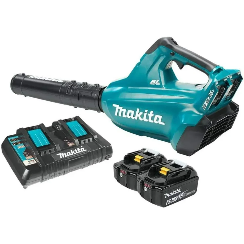 

Makita XBU02PT 36 В (18 в X2) LXT®Набор бесщеточных воздуходувок, бирюзовый (5.0Ah)