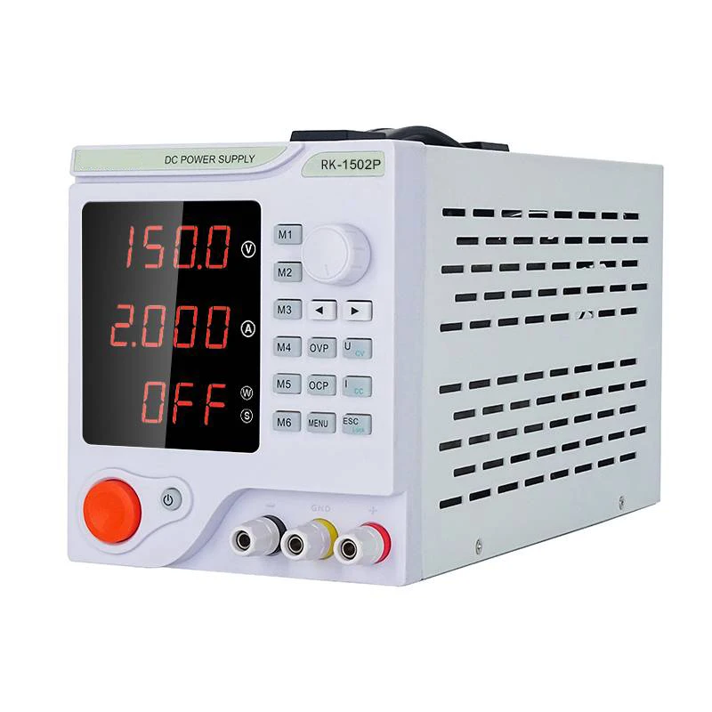 RK-1502P Switching DC power supply RS232 RS485 USB serial communication High precision resolution Four-bit programmable