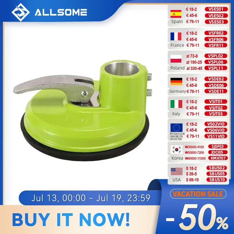 ALLSOME Rubber Suction Cup for BG-5156E and BG-5167 Drill Press with Thick Rubber Design for Maximum Grip and Stability