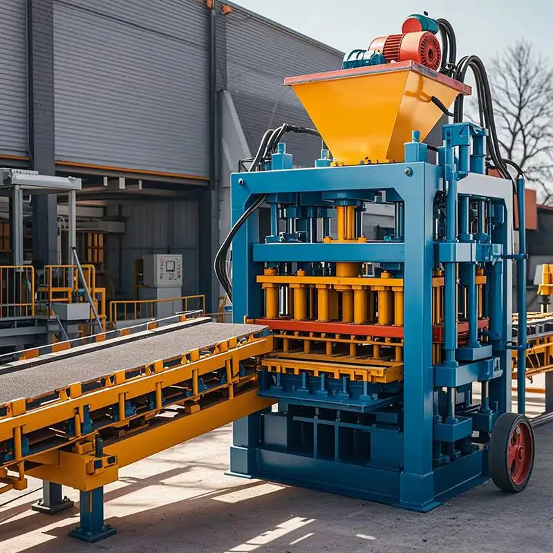 

High-Profit Business Opportunity: Automatic Concrete Hollow Block Forming Machine 4-26 With PLC Control