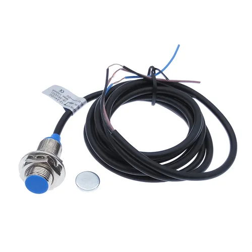 Imagen 2 del producto NJK-5002C 5002A 5002B 5002D Sensor Hall interruptor de proximidad M12 NPN DC 3 cables NO 200mA DC 2 cables PNP NO NC SJM12-10D1 5001A 5001B