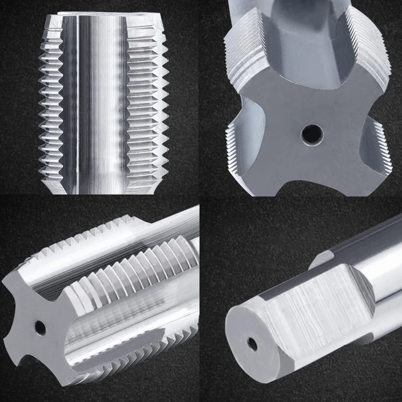 OYYU pollici G tubo filetto rubinetto HRC60 carburo solido acciaio al tungsteno maschiatura centro macchina CNC 1/16-28 1/8-28 1/4-19 3/8-19 1/2-14