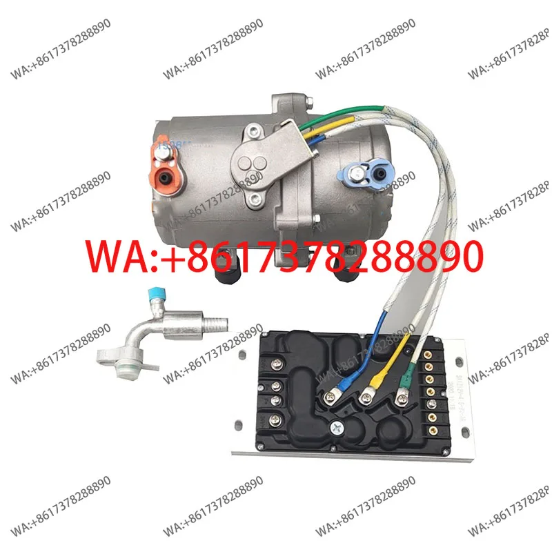 Air Conditioner 12V/24V Electric Compressor Unit Energy Modified Electric Suitable for Car Truck Bus Tractor Car Air Conditioner