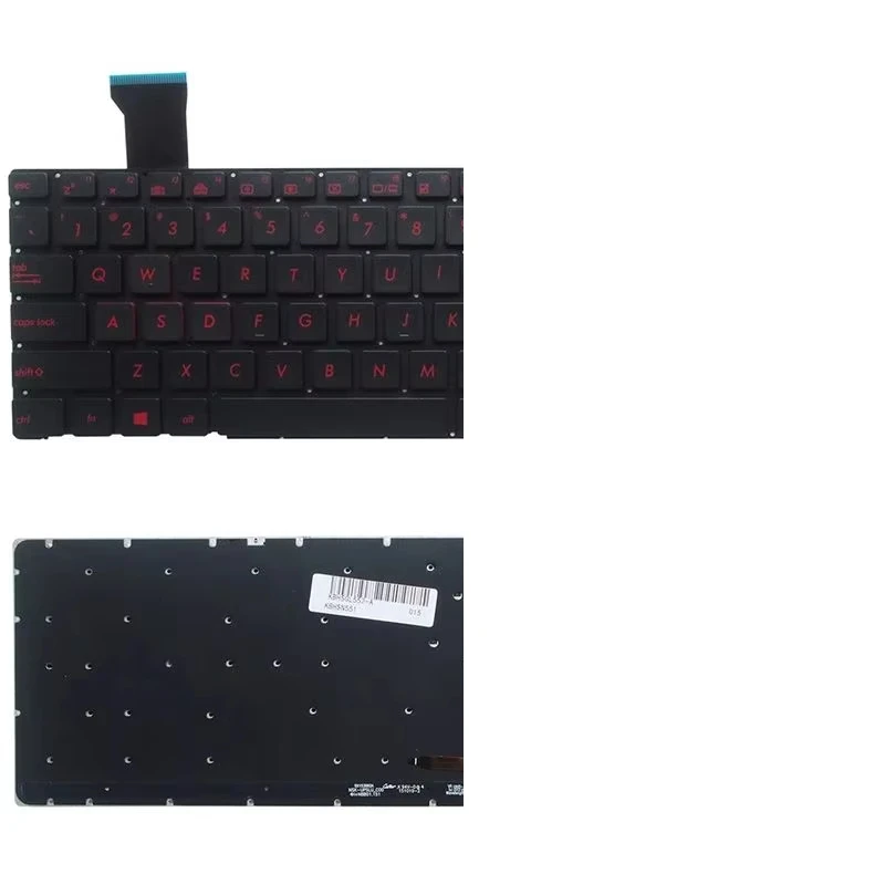 US Laptop Keyboard FOR ASUS GL552 GL552J GL552JX GL552V/VL GL552VW N552VW N552VX G771JM G771JW ZX50J/XJ ZX50JX G552VM G552VX