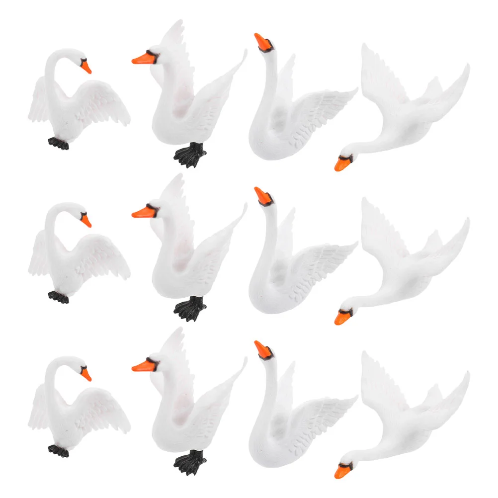 Mini Statues Micro Landscape Ornament Rabbit Decoration Garden Fairy Figurines Tulip Night Light